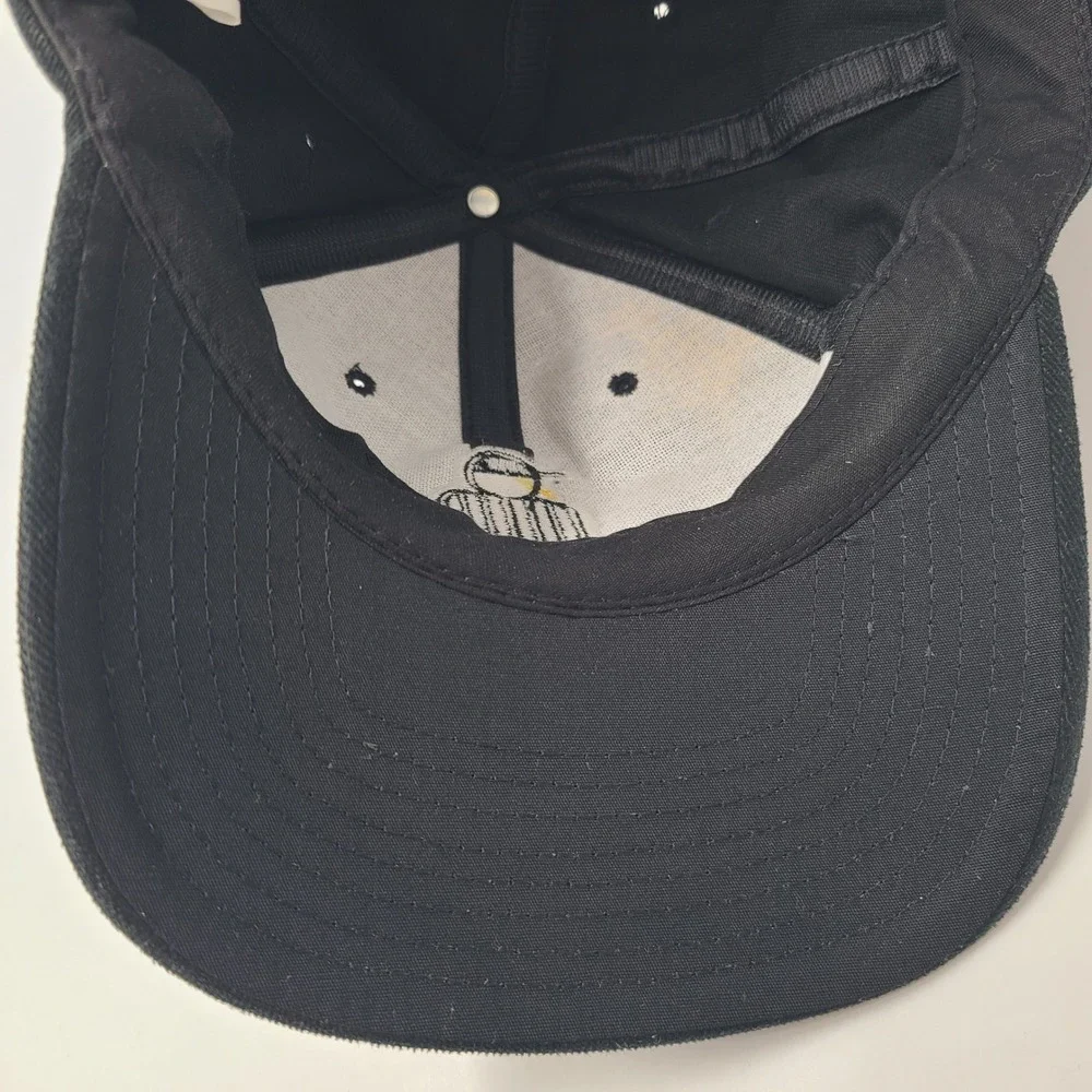 Vintage ESPN Skybox‎ Hat Strapback (Fits Small) Black Disney Cruise Line Cotton